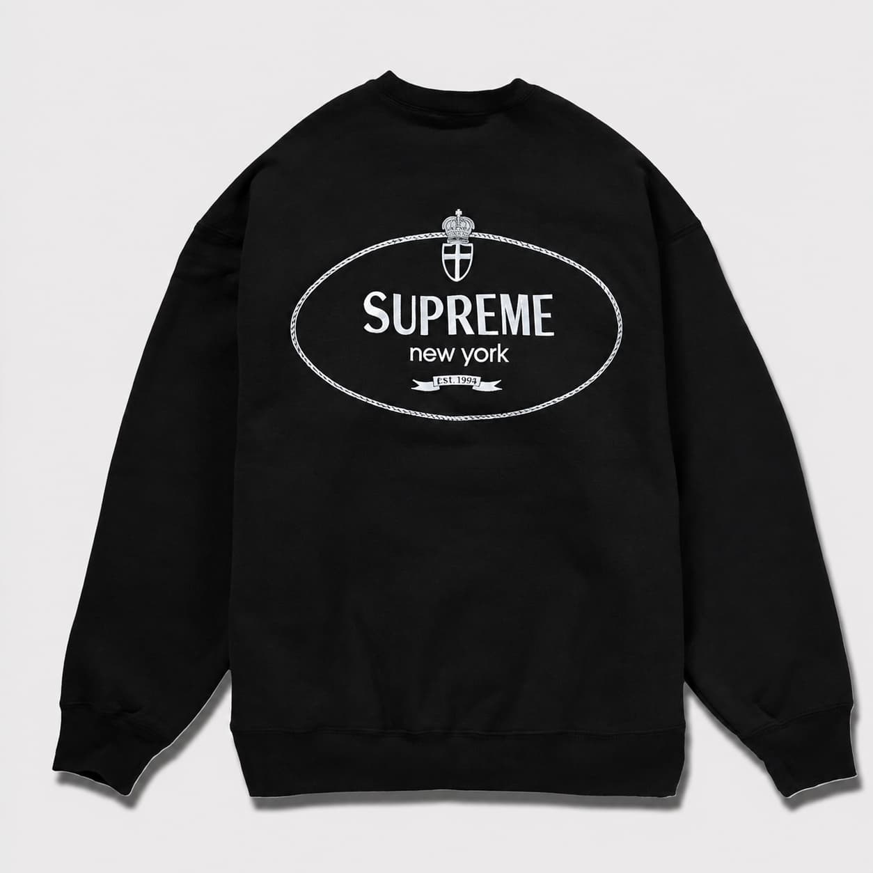 Supreme シュプリーム 2024AW Crest Crewneck クレストクルーネック